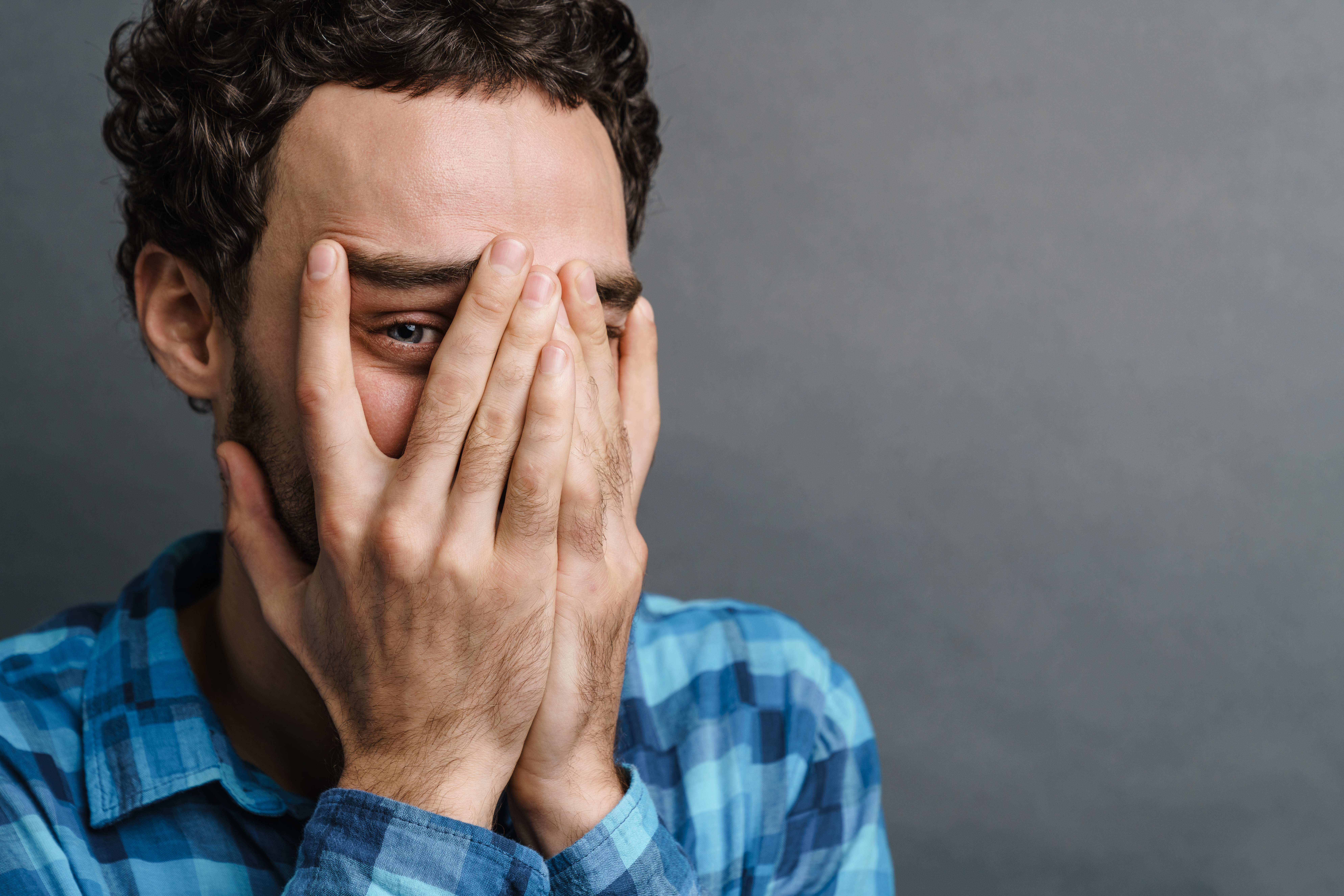 Bekymret mand