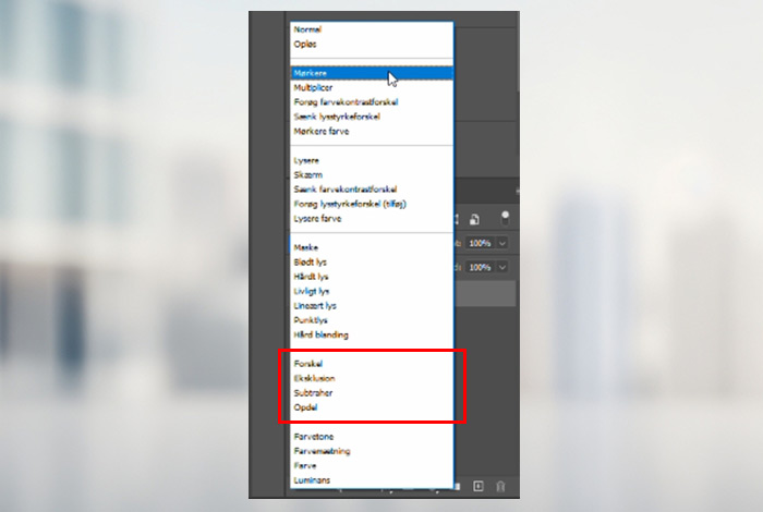 Onlinekurser Inspiration Photoshop Blandingstilstande6